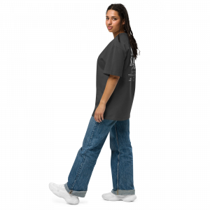 S.O.S Oversized faded t-shirt